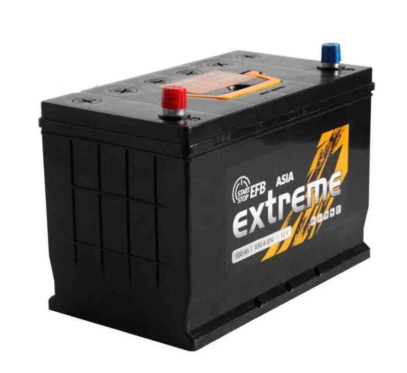Акумулятор автомобільний Extreme 100Ah 850A 12V EXT 6CT-100(1)ASEFB «+» ліворуч (EXT 6CT-100(1)ASEFB)